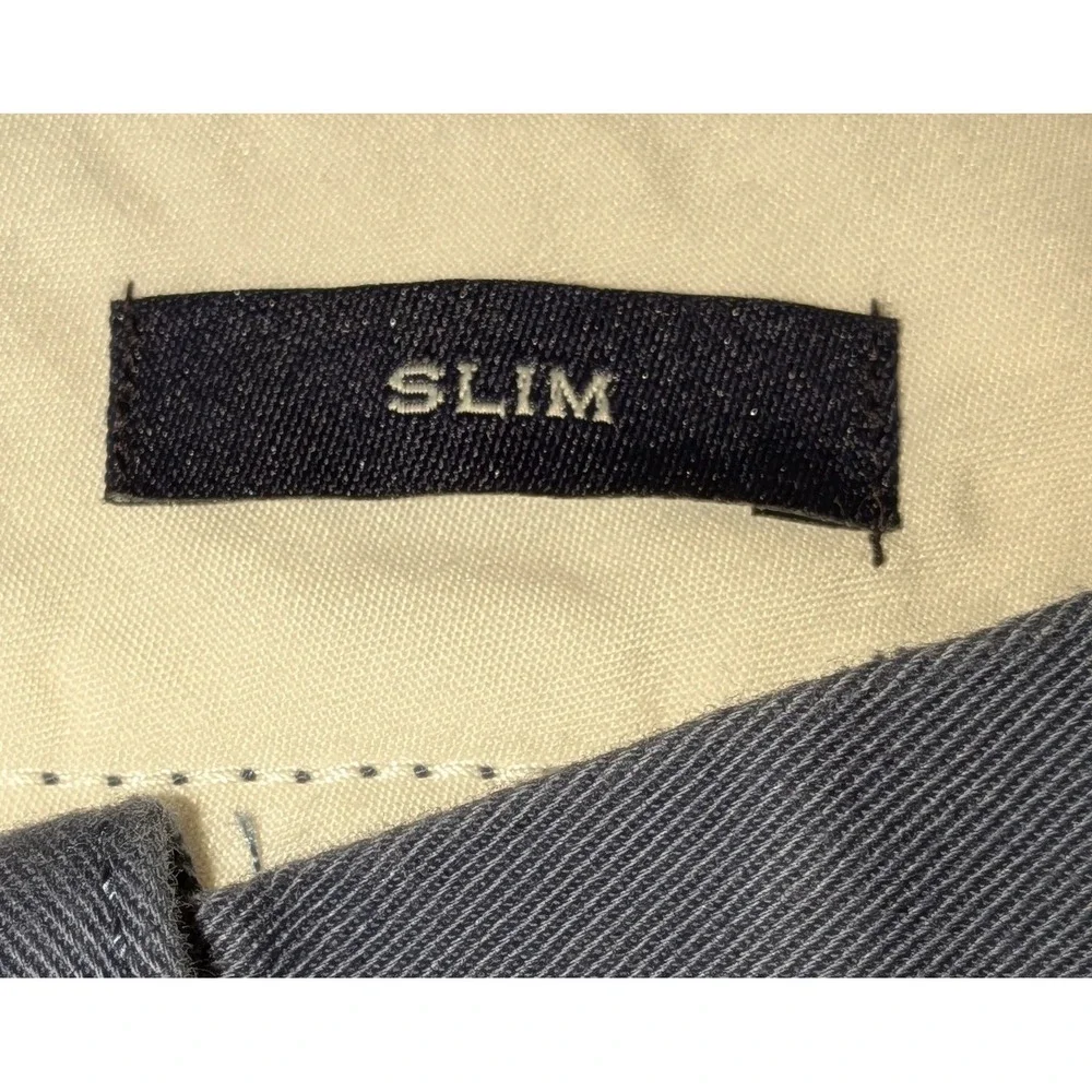 J. Crew Flex Slim Fit‎ Chino Pants Gray Men's W34 L34 Casual Dress Trousers $80